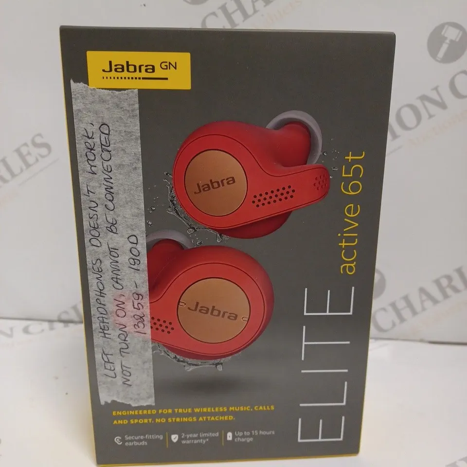 BOXED JABRA ELITE ACTIVE 65T EARBUDS
