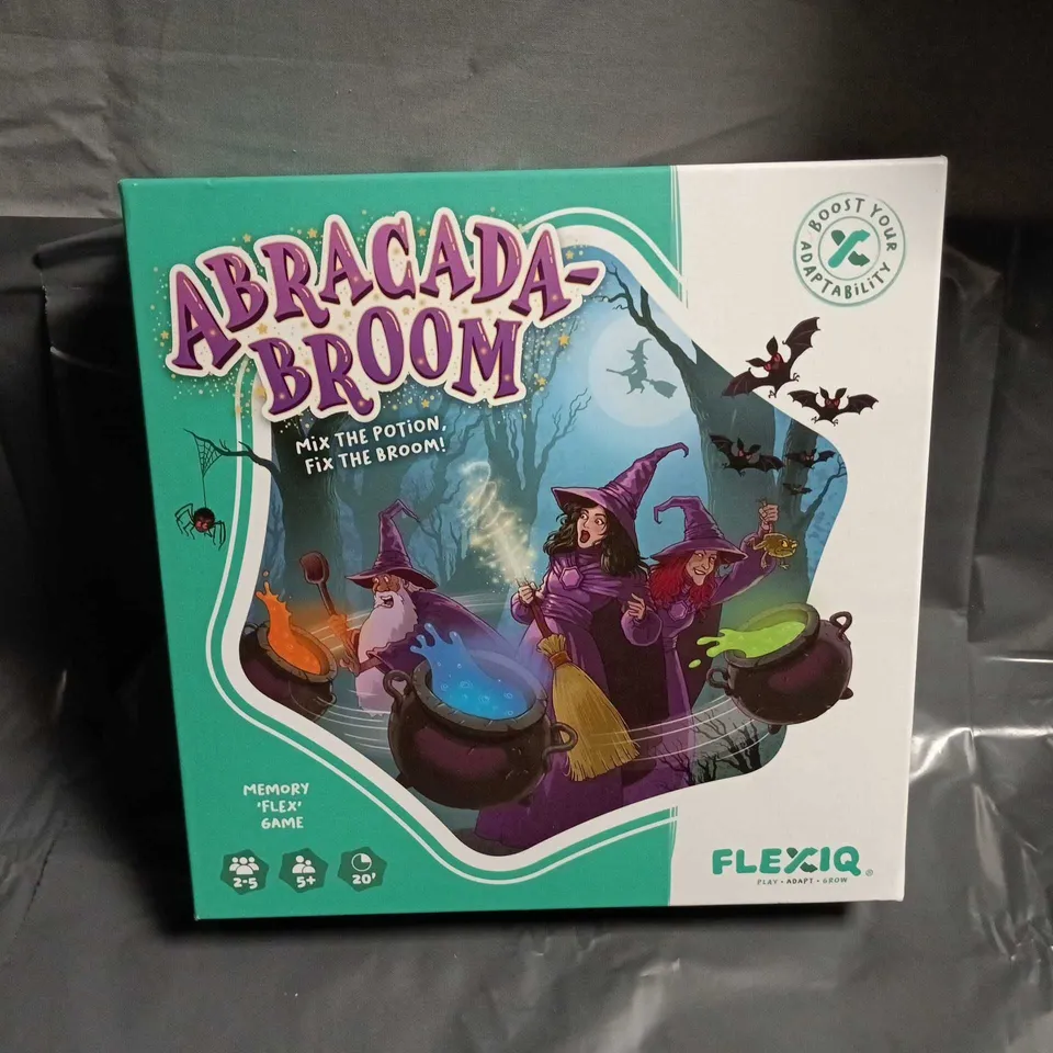 BOXED ABRACADA-BROOM MEMORY GAME BY FLEXIQ