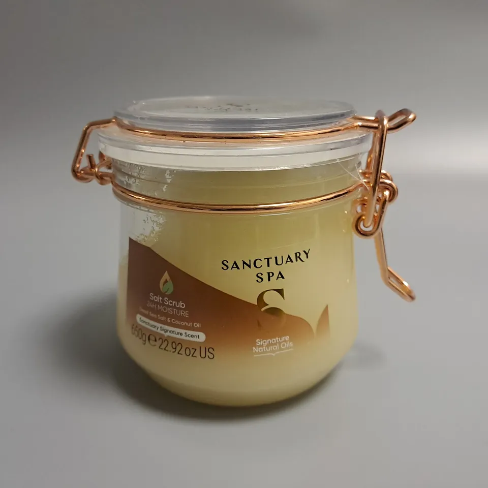 SANCTUARY SPA 650G SALT SCRUB