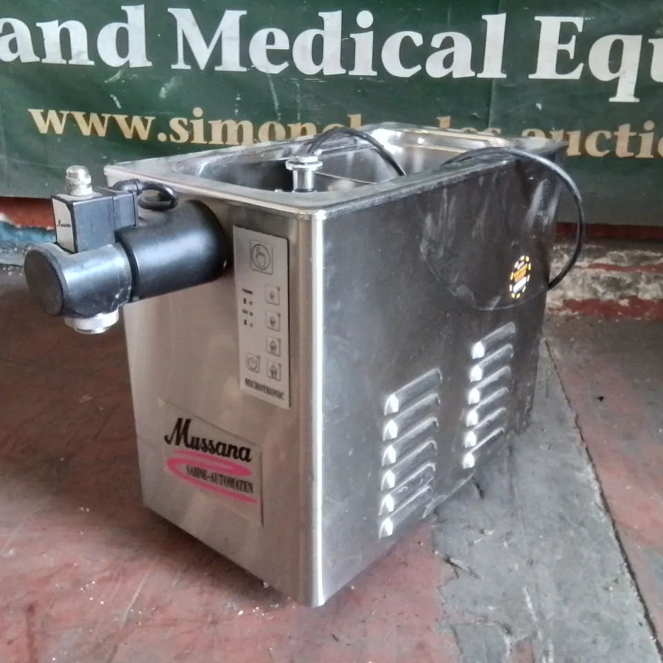 MUSSANA MICROTRONIC 4-L WHIPPED CREAM MACHINE