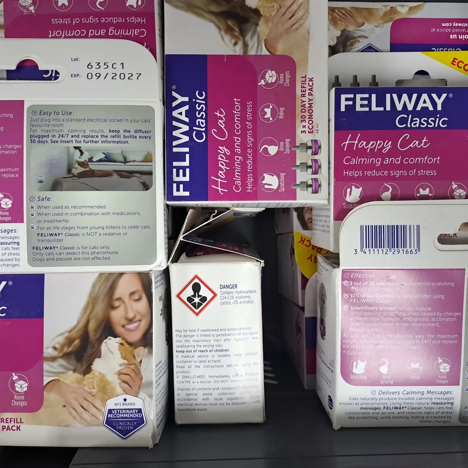 APPROXIMATELY 15 PACKS OF FELIWAY CLASSIC