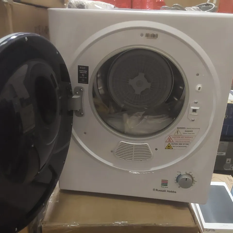 RUSSELL HOBBS RH3VTD800 2.5 KG VENTED TUMBLE DRYER -WHITE