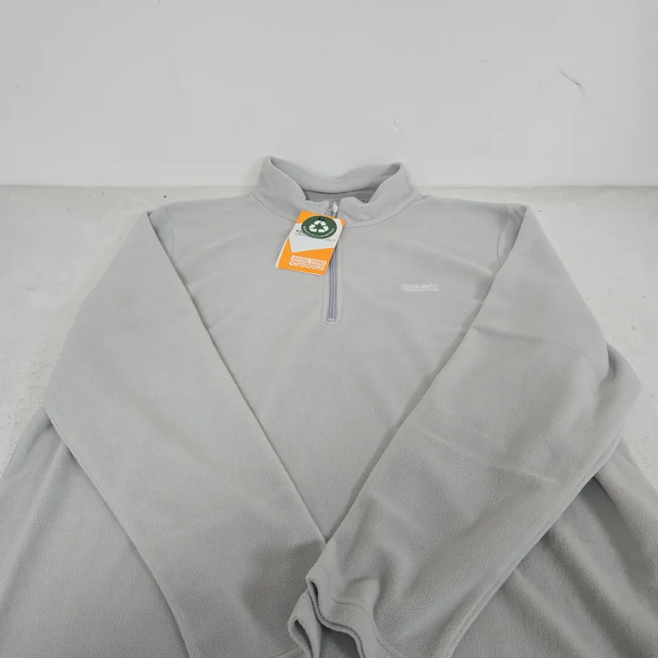 REGATTA WOMEN'S GREY FLEECE TOP – UK 24 (EU 50)
