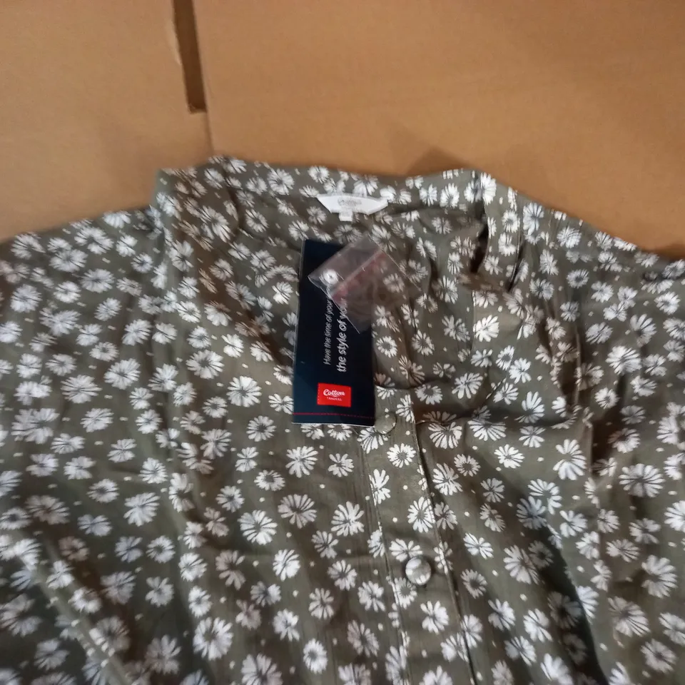 COTTON TRADERS CRINKLE JUMPSUIT - 14