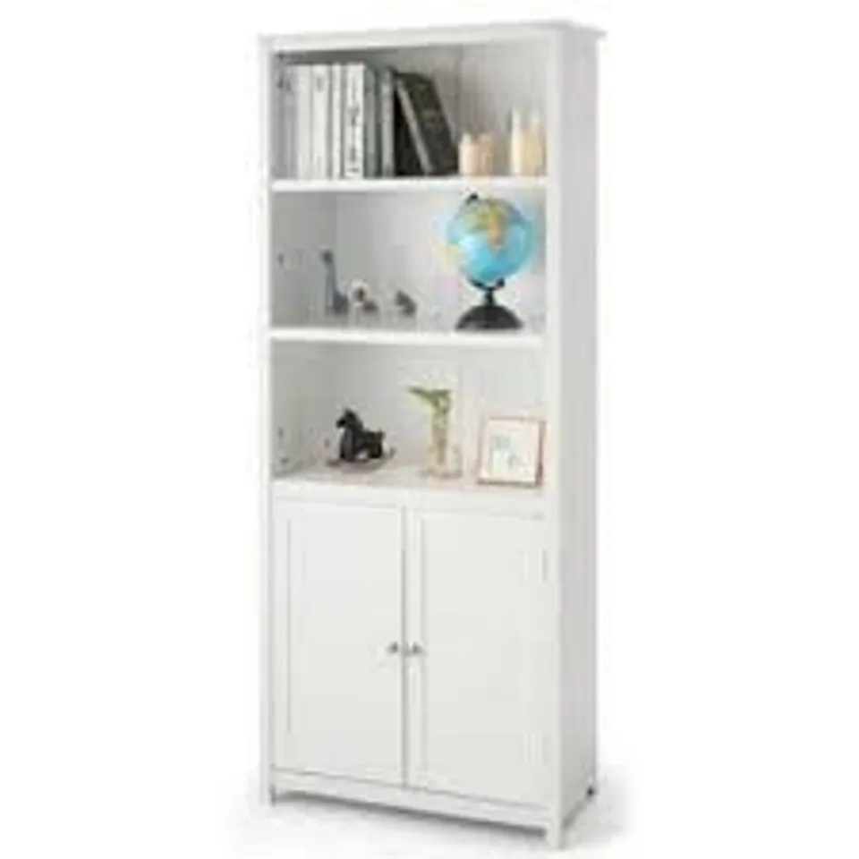 BOXED COSTWAY BOOKCASE SHELVING STORAGE WOODEN CABINET UNIT STANDING