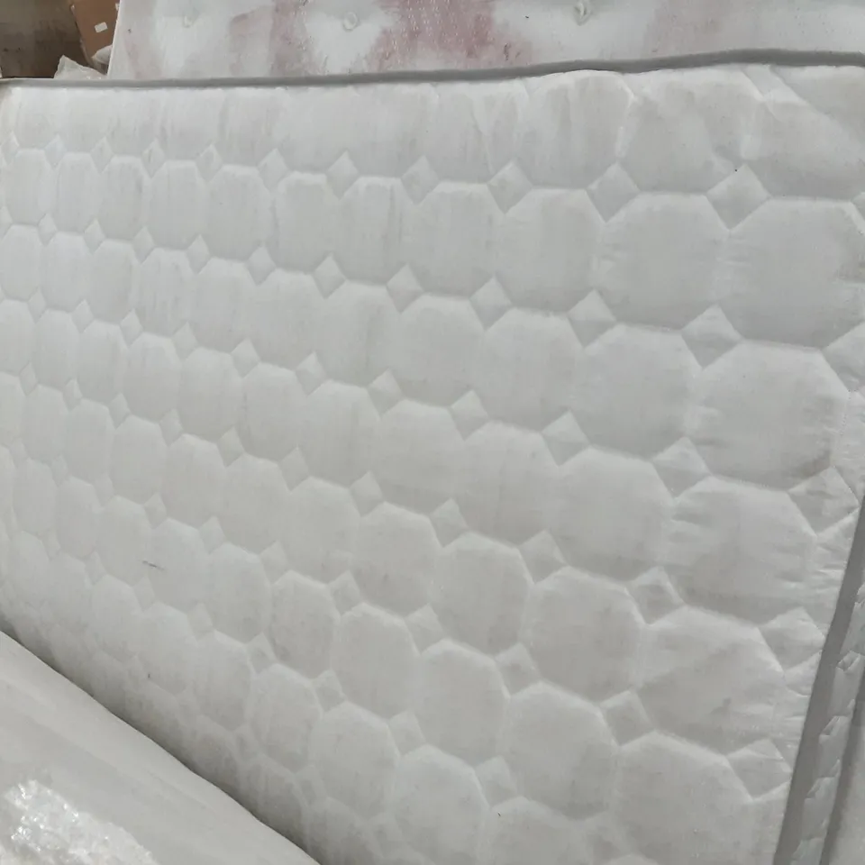ORTHOPAEDIC MEMORY MATTRESS   STAINED,  4FT