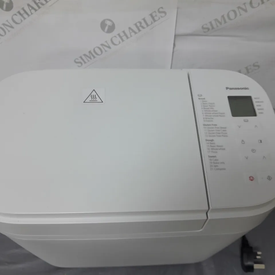 BOXED PANASONIC AUTOMATIC BREAD MAKER WHITE