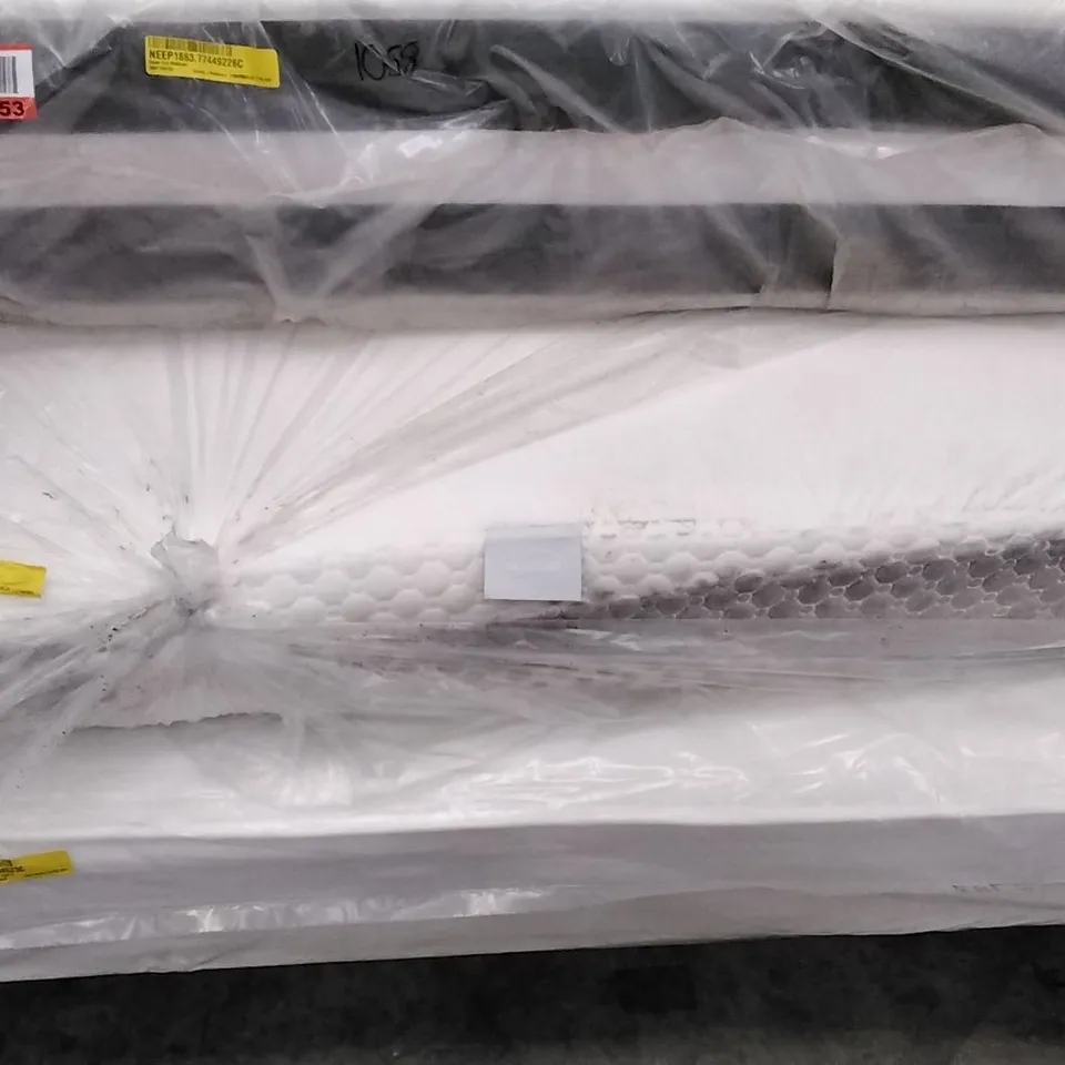 QUALITY BAGGED SILENTNIGHT 7-ZONE DOUBLE 4'6" MEMORY FOAM MATTRESS