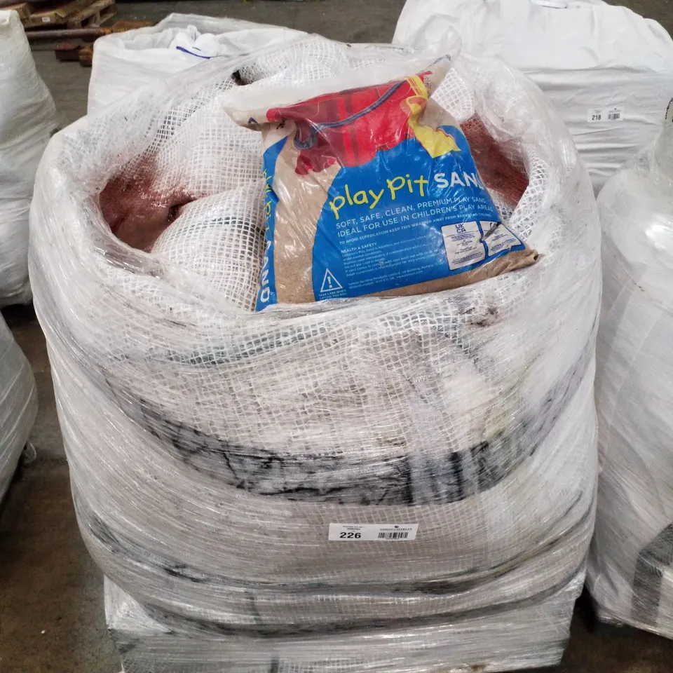 PALLET CONTAINING APPROXIMATELY 35 BAGS OF PLAY SAND