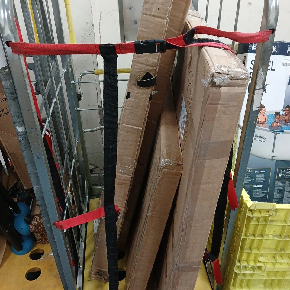 CAGE OF APPROXIMATELY 4 BROKEN MIRRORS IN VARIOUS SIZES AND STYLES 