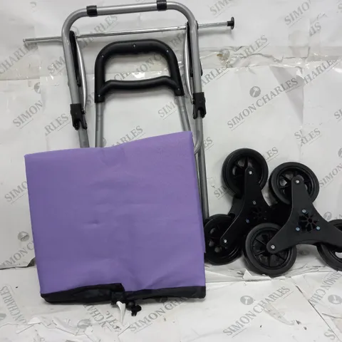 OUTLET LOCK 'N LOCK INSULATED SHOPPING TROLLEY CART WITH STAIR