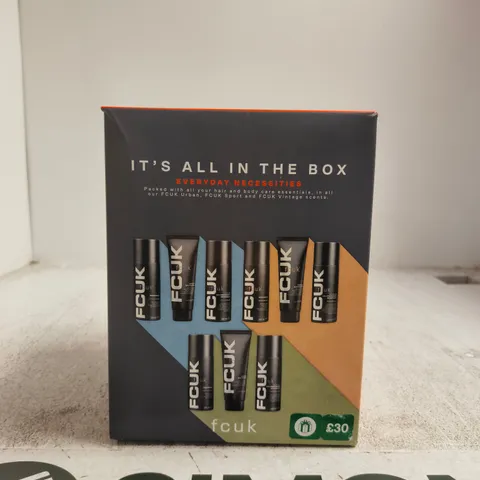 FCUK GIFT SET – URBAN HAIR & BODY WASH, BODY SPRAY & DEODORANTS