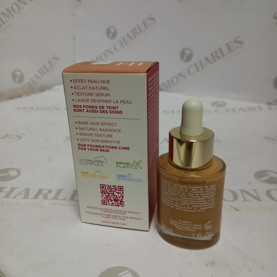 CLARINS SKIN ILLUSION FOUNDATION SHADE 114 CAPPUCCINO