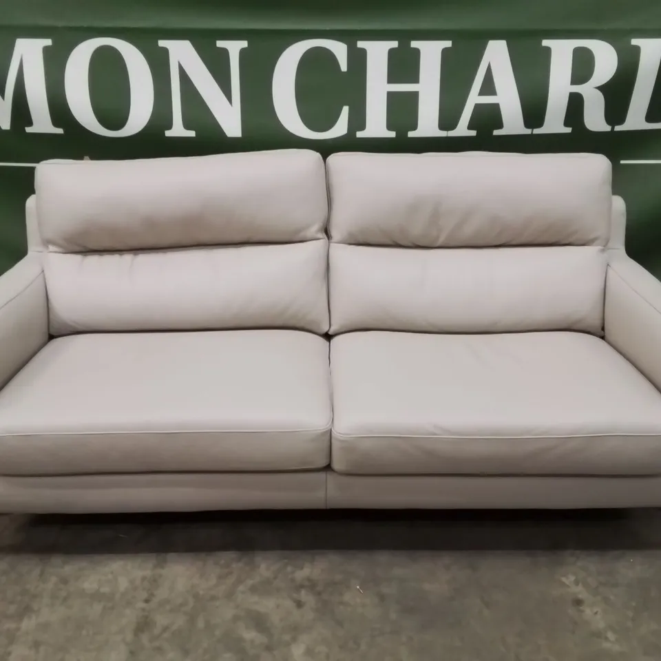 QUALITY DESIGNER ITALIAN MADE ALESSANDRO 3 SEATER LEATHER SOFA