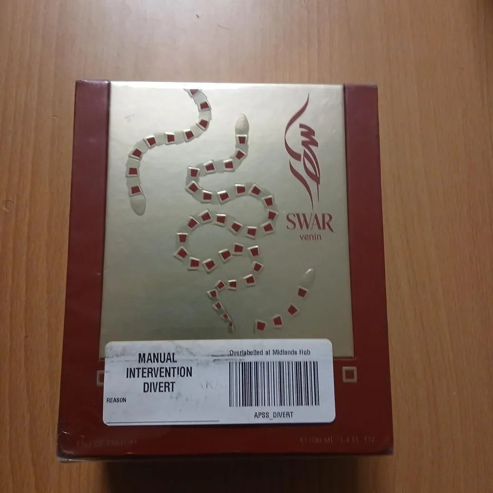 BOXED AND SEALED SWAR VENIN EAU DE PARFUM 100ML