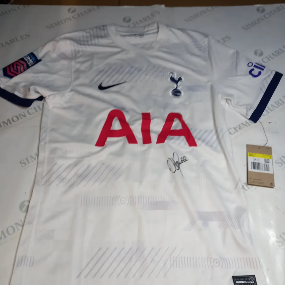 TOTTENHAM HOTSPUR HOME SHIRT WSL WITH AHTINEN 20 SIZE S