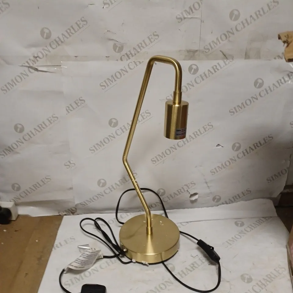 TATE TABLE LAMP - GOLD RRP £35