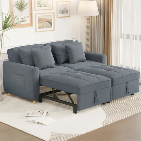 BOXED BARCHART 2 SEATER SOFA BED - 3 BOXES
