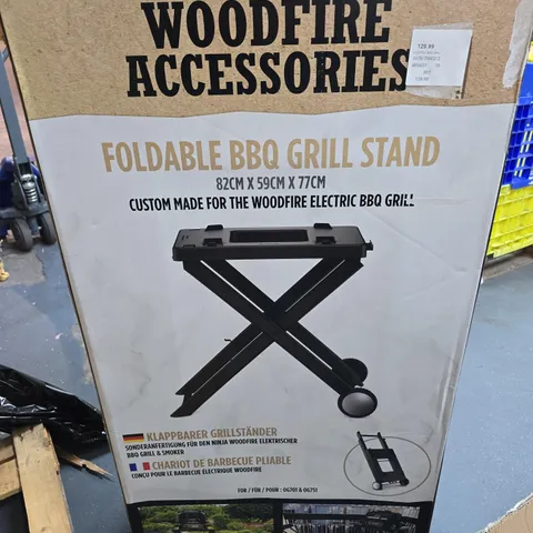 NINJA WOODFIRE ACCESSORIES FOLDABLE BBQ GRILL STAND 