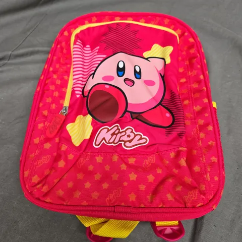 KIRBY MINI BACKPACK IN PINK/YELLOW