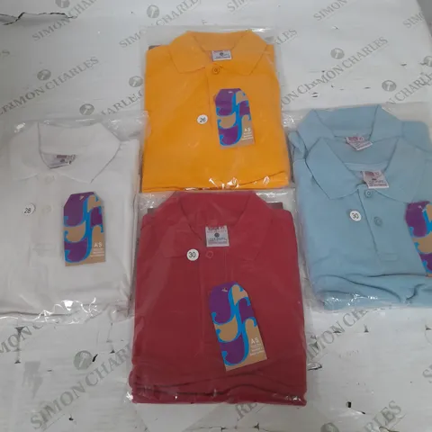 BOX OF APPROX. 42 AS SCHOOL WEAR BOYS SWEAT SHIRTS IN DIFFERENT SIZES & COLOURS 