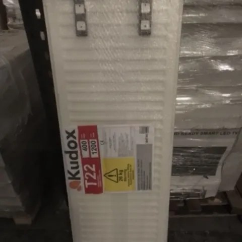 SEALED KUDOX T22 400X1200 DOUBLE PANEL RADIATOR