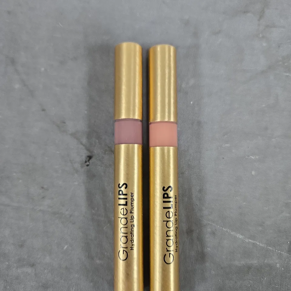 GRANDE LIPS HYDRATING LIP PLUMPER DUO – (2 X 2.4ML) – GRANDE COSMETICS