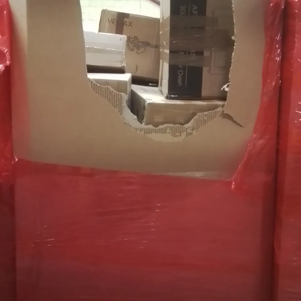 PALLET OF ASSORTED HOUSEHOLD GOODS AND PRODUCTS TO INCLUDE;AIR FRYER,VACUUM CLEANER,KIDS CAR SEAT