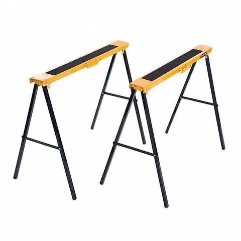 BOXED OYPLA 2X SAW DIY GARAGE WORK BENCH