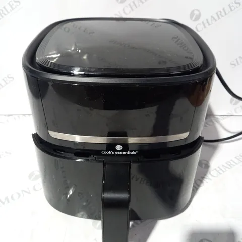 BOXED COOK'S ESSENTIALS 4L AIR FRYER BLACK