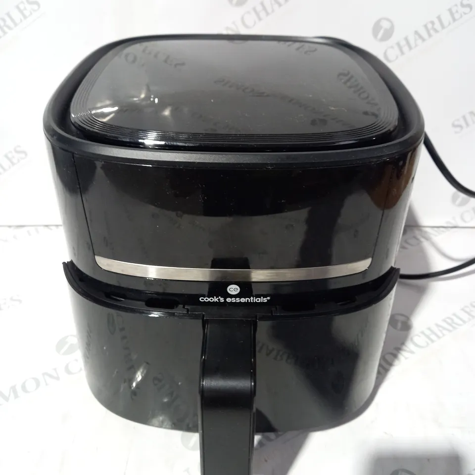 BOXED COOK'S ESSENTIALS 4L AIR FRYER BLACK