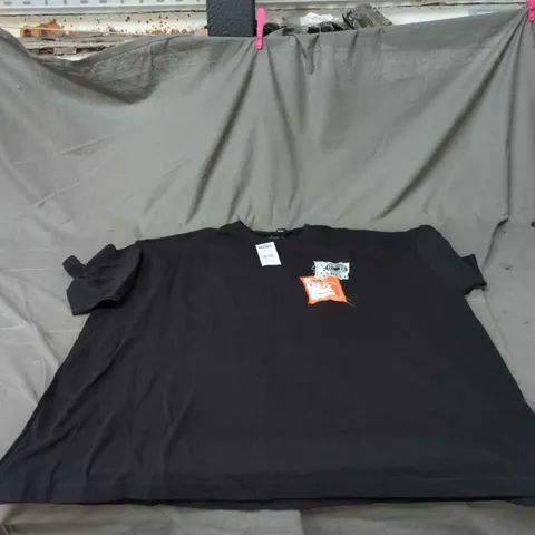 VANS PUNK PATCH SS BLACK T-SHIRT – UK 2XL (US XXL)