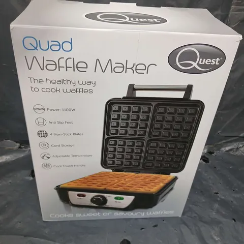 BOXED QUEST WAFFLE MAKER 