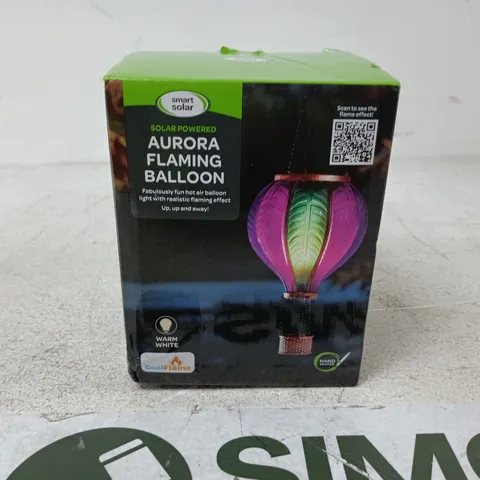SMART SOLAR AURORA FLAMING BALLOON BOXED GARDEN