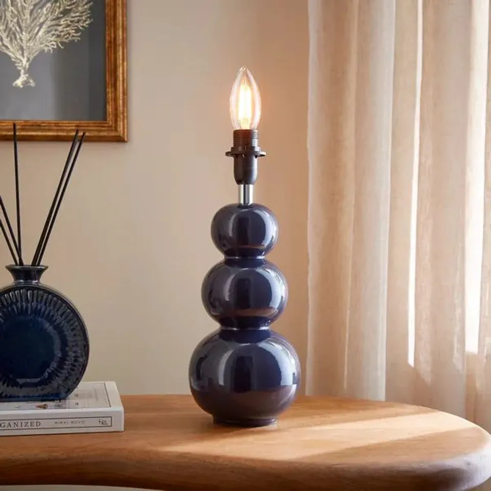 BOXED BRIELLE TABLE LAMP BASE - TWILIGHT 