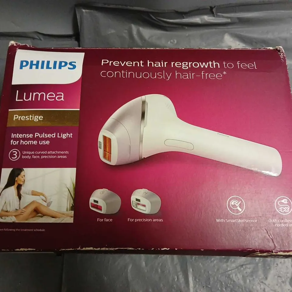 BOXED PHILIPS LUMEA PRESTIGE HAIR REMOVER