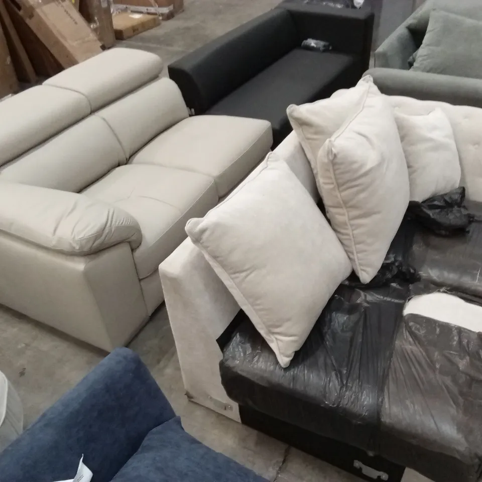 6 x DESIGNER SOFA PARTS AND PIECES // INCOMPLETE SETS