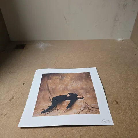 EMILIO SIGNED ALBUM COVER PRINT 