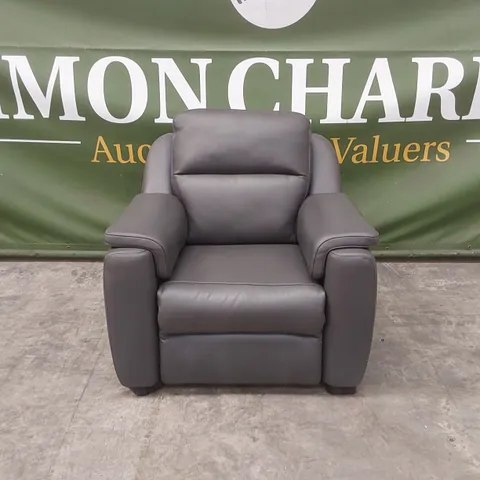 QUALITY DESIGNER ITALIAN MADE AVILA LEATHER ELECTRIC RECLINER CHAIR