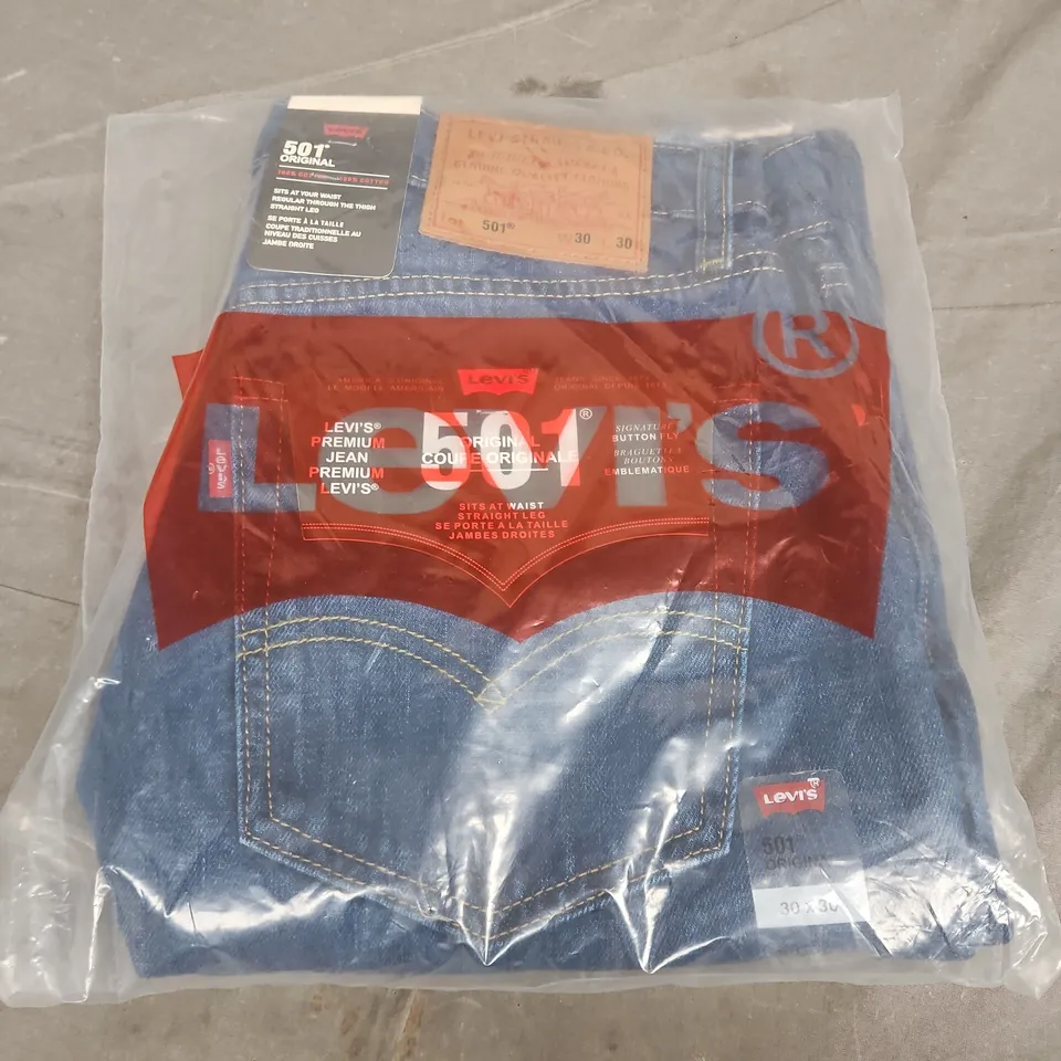 LEVI'S 501 ORIGINAL JEANS – DENIM, SIZE W30XL30