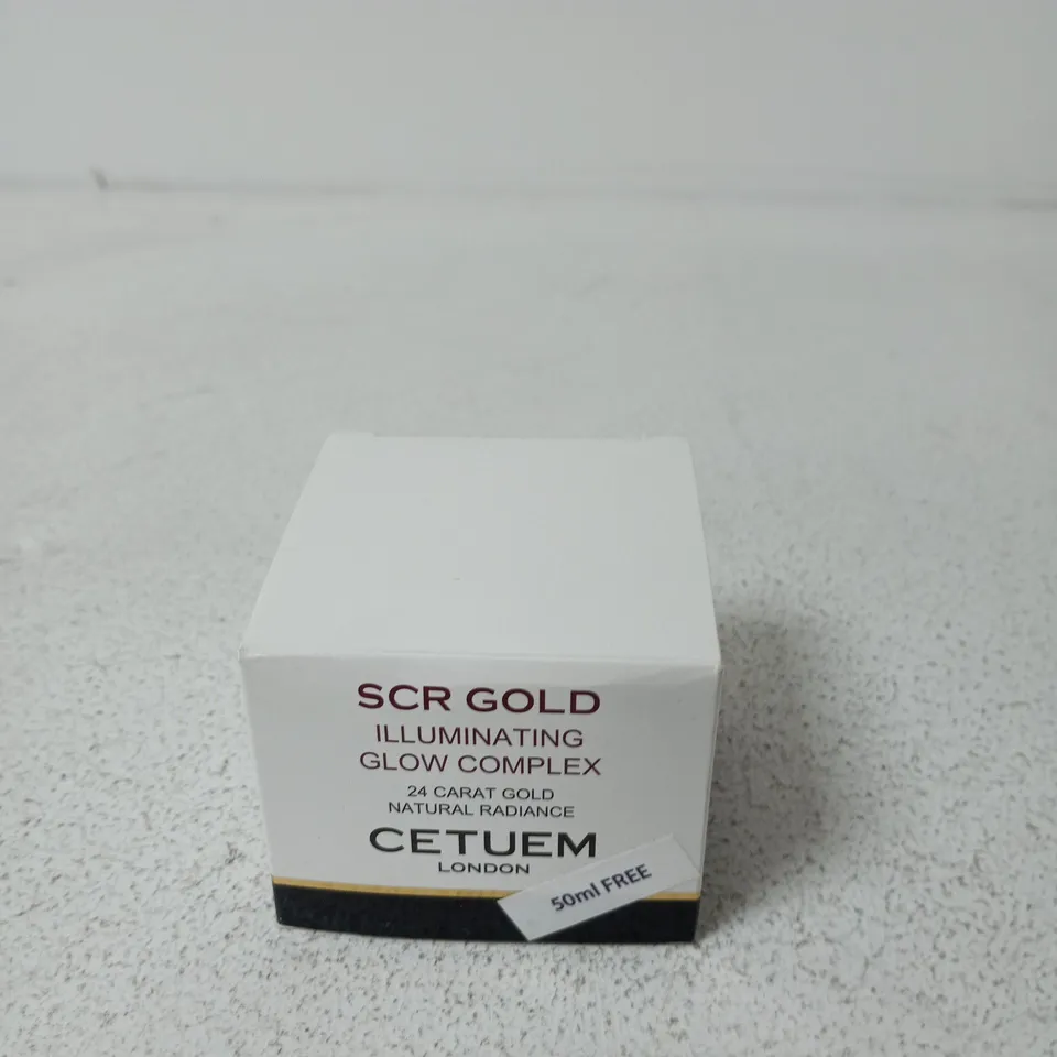 CETUM LONDON SCR GOLD ILLUMINATING GLOW COMPLEX – 50ML, 24 CARAT GOLD