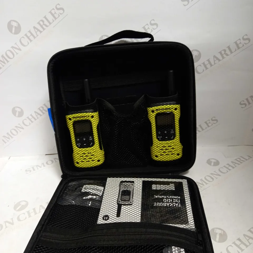 MOTOROLA TOPS T92 H20 WALKIE-TALKIES 
