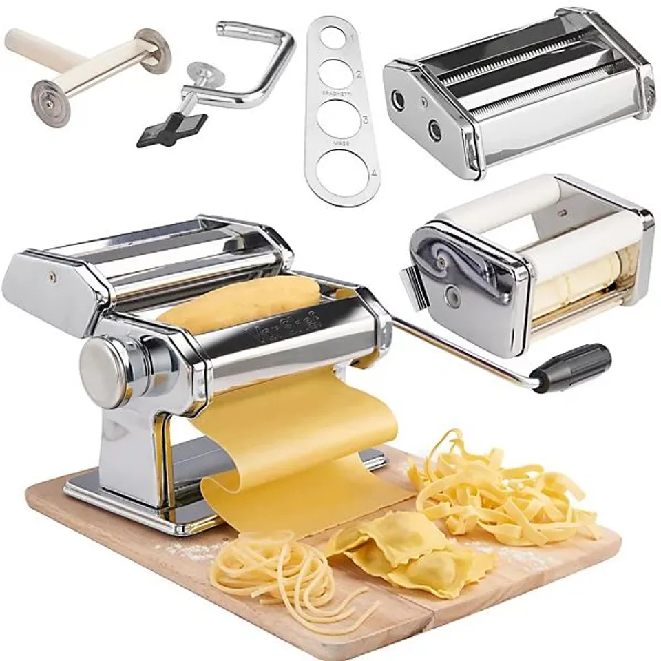 BOXED MANUAL PASTA MAKER MACHINE