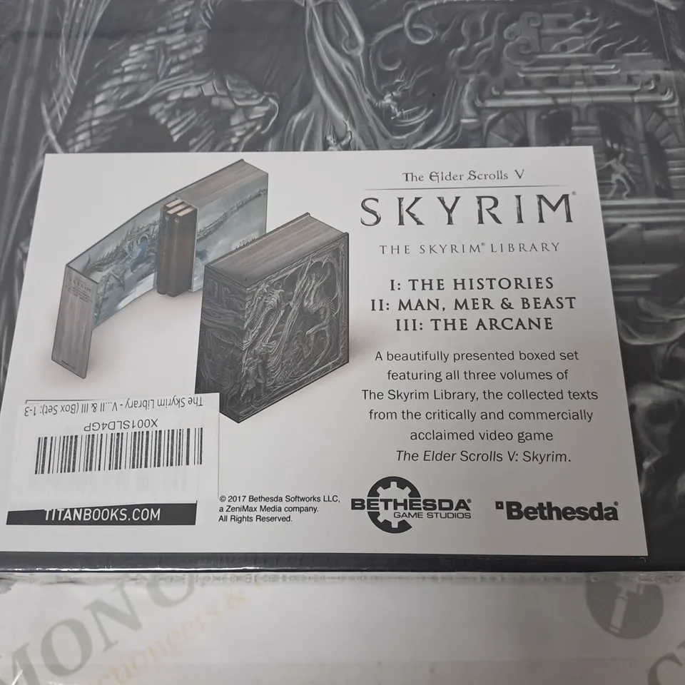 SEALED THE ELDER SCROLLS V SKYRIM LIBRARY BOX SET