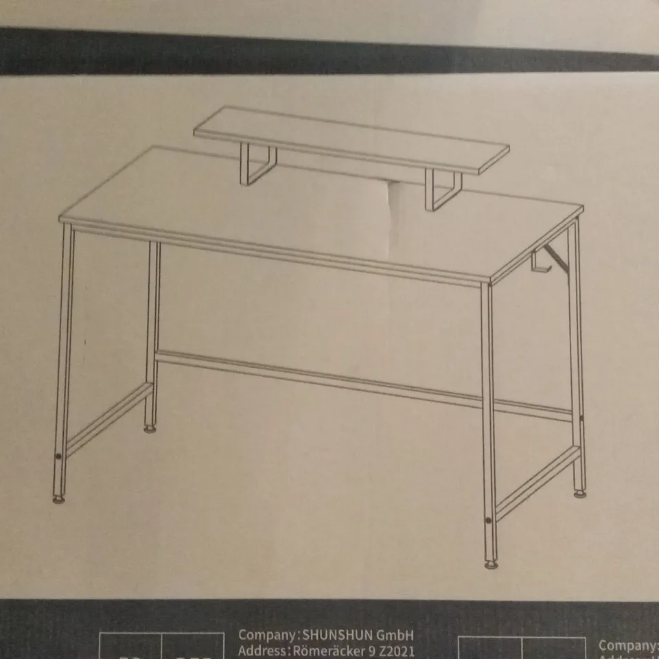 BOXED JOISCOPE COMPUTER DESK 47"