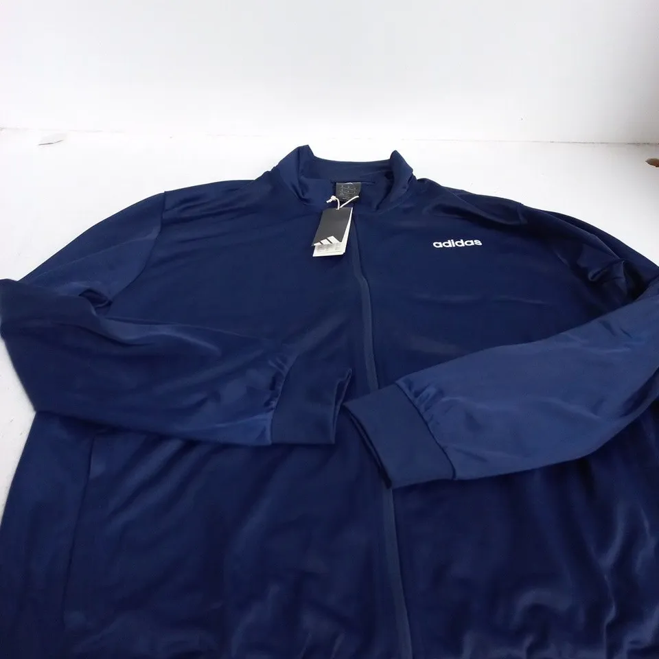 ADIDAS NAVY TRACK JACKET – UK SIZE XL