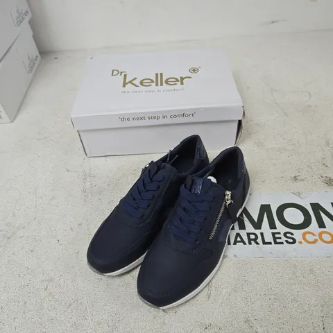 DR KELLER MARTINA NAVY TRAINERS – UK SIZE 6