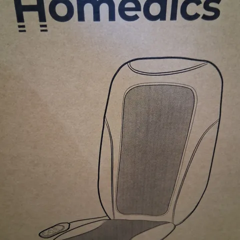 BOXED HOMEDICS SHIATSU EXPERIENCE BACK MASSAGER AND HEAT SBM-65H-GB