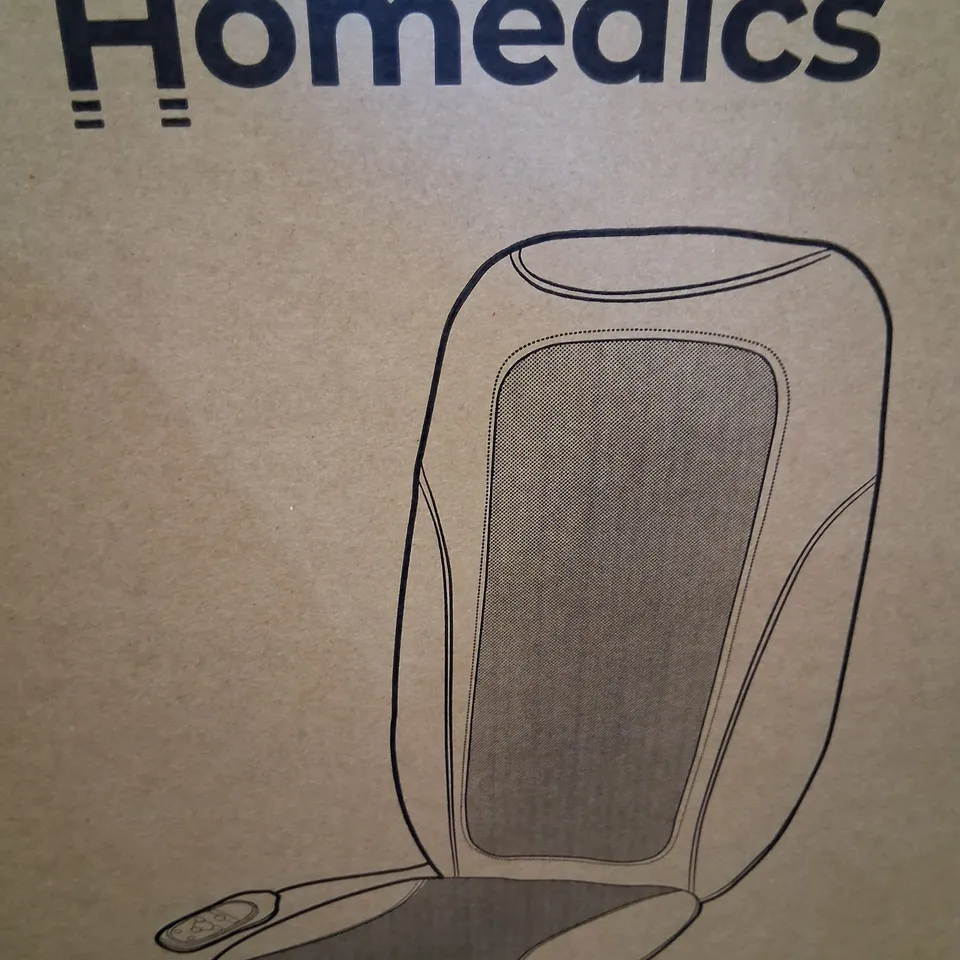 BOXED HOMEDICS SHIATSU EXPERIENCE BACK MASSAGER AND HEAT SBM-65H-GB