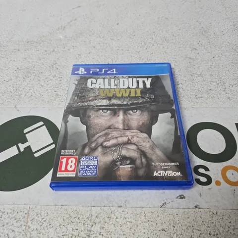 SONY PLAYSTATION PS4 CALL OF DUTY WWII